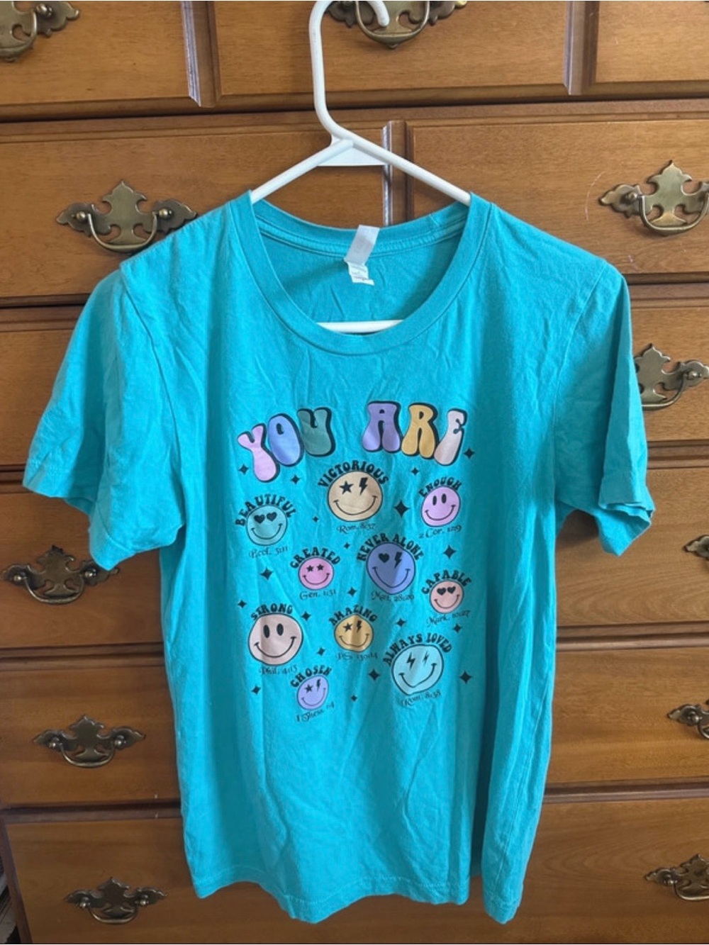 You Are Graphic Tee - Positive Smiley Design
